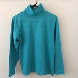 Vintage Turquoise Patagonia Long-Sleeve Turtleneck